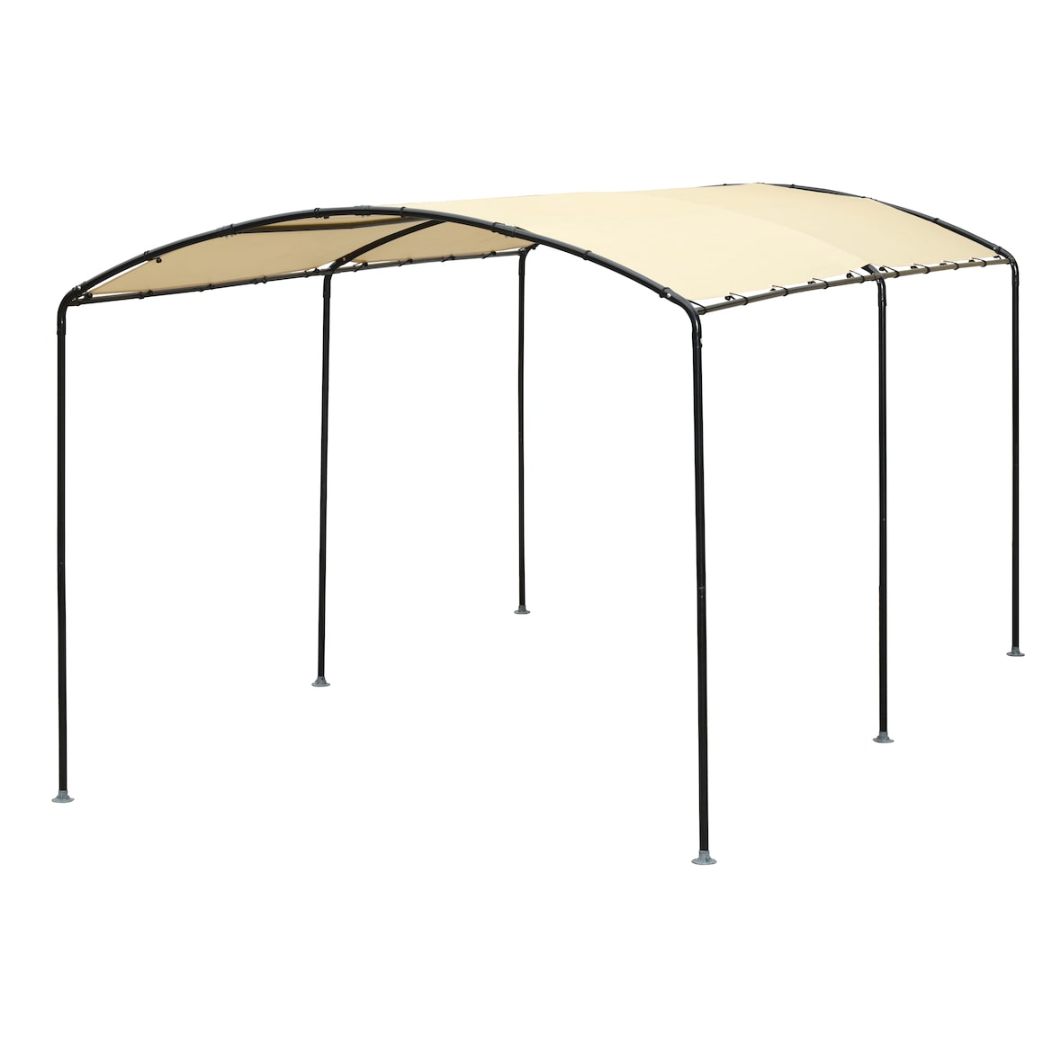 ShelterLogic® Carport Monarch - Folie Carport 490x270x240 cm - Beige