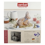 thumbnail of Zenker Special-Season Hasen-Backform 500 ml, inkl. vier Verschlussklammern, Oster Backform, Kuchen Form, Antihaft Classic, 9100