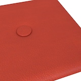 thumbnail of vidaXL Wandkopfteilen 12 pcs Rot 30 x 15 cm Kunstleder