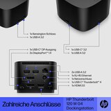 thumbnail of HP Thunderbolt Dock G4 Docking Station 4J0A2AA#ABB