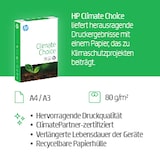 thumbnail of HP Climate Choice Papier – ClimatePartner-zertifiziertes Büropapier, A4 80 g/m², 161 Weißgrad, Box mit 5 Ries (2500 Blatt)