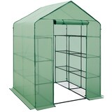 thumbnail of tectake Serre de jardin souple 2,04 m² 143x143x195cm 143 x 143 x 195 cm Vert