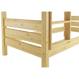 thumbnail of Etagenbett extra stabil Kiefer massiv 100x200 teilbar mit 2 Rollroste 2 Matratzen 60.16-10T100M