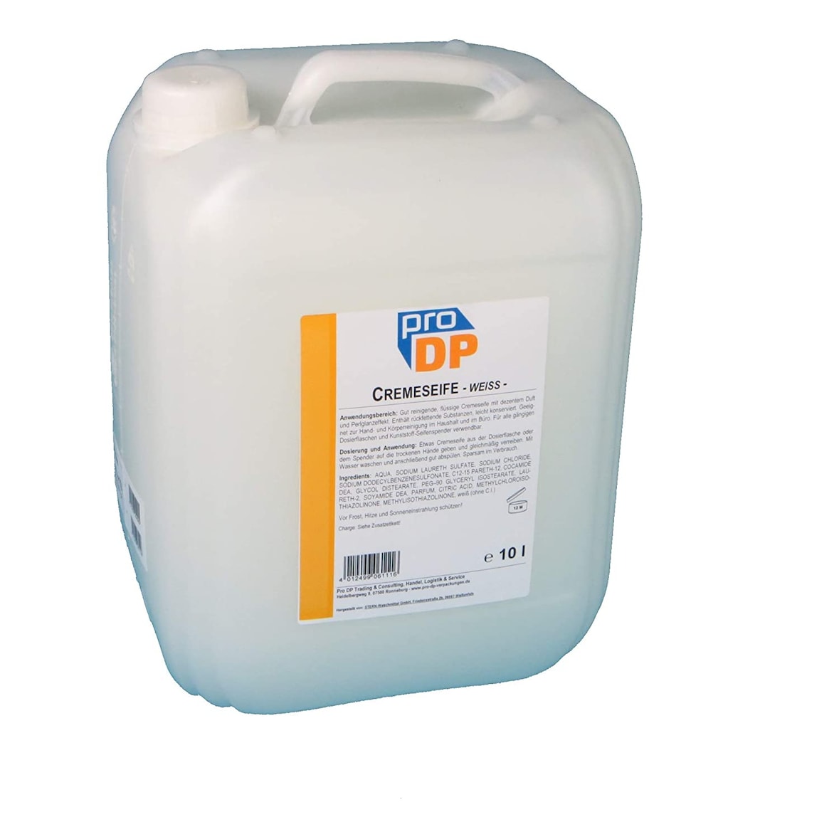 10l Seifencreme weiß Cremeseife flüssig neutral dermatologisch getestet
