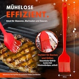 thumbnail of Pennello in silicone per pasticceria - Resistente al calore fino a 230°C, BPA Free, lavabile in lavastoviglie, per cottura al forno e griglia