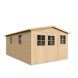 thumbnail of Caseta de jardín M337 – 303 x 493 cm – 15 m², sin suelo
