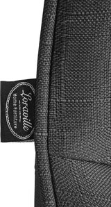 thumbnail of DELUKE® Barhocker 2er Set TAMPA - Dunkelgrau, Stoff, Chrom | Barhocker mit Lehne Barstuhl Tresenhocker Tresenstuhl Kneipenhocker Kneipenstuhl