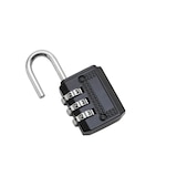 thumbnail of HMF 3506-02 Zahlenschloss Vorhängeschloss, 3-Stellig, 5 x 3 x 1 cm, Schwarz