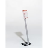 thumbnail of Präsentationsständer Crystal Sign stand A4 360x80x1180mm