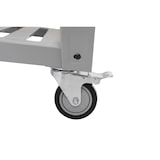 thumbnail of METRO PROFESSIONAL Barbecue a gas con 6 bruciatori e plancha, 111 × 50 cm, telo di copertura, con ruote, acciaio inox, argento