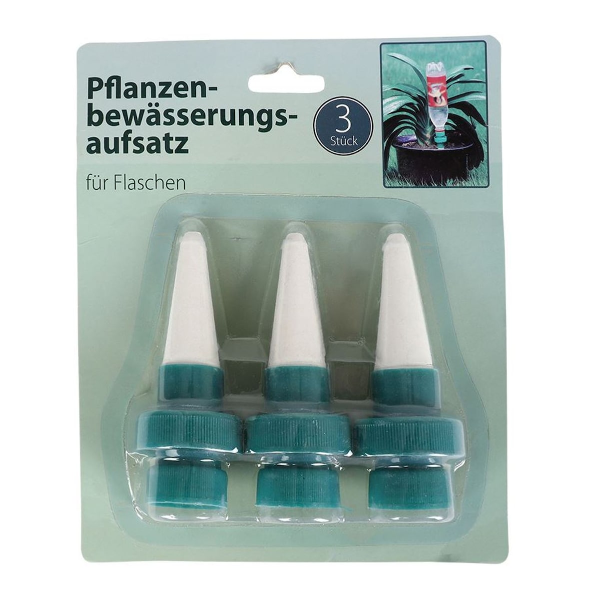 Pflanzenbewässerungsaufsatz 3er-Set Blumentopf Wasserspender Bewässerungssystem