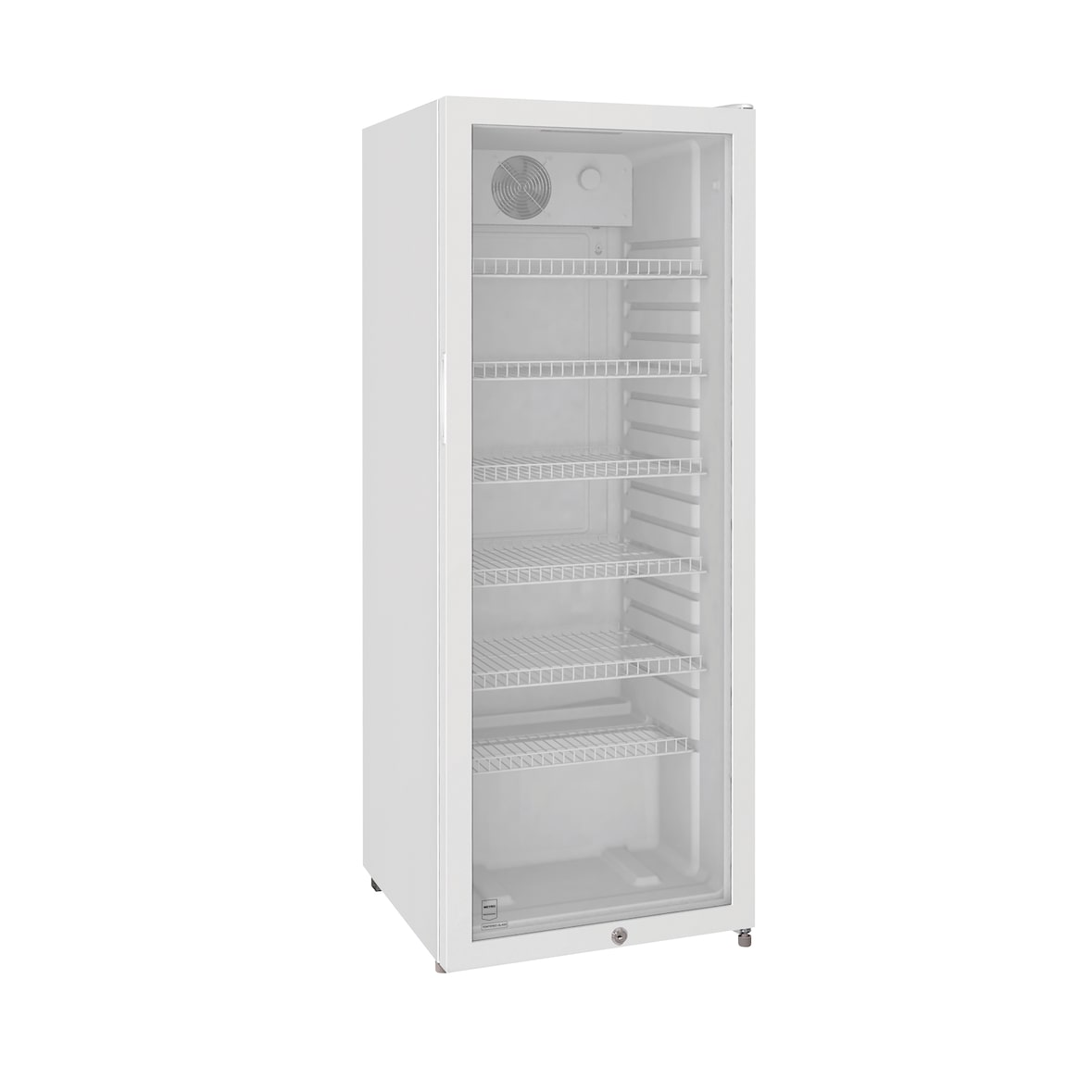 METRO PROFESSIONAL Réfrigérateur à boissons GSC4240, métal / plastique / verre, 54 x 54.5 x 139.5 cm, 237 L, refroidissement statique, 110 W, blanc