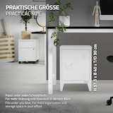 thumbnail of ML-Design Aktenschrank 40x30x57,5 cm Weiß | Stahl, 1 Tür, 4 Beine