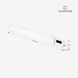 thumbnail of Cosmic Beam Smart 24 Infrarot-Heizstrahler 2400W App-Steuerung Fernbedienung Weiß