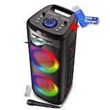 thumbnail of Enceinte Autonome Lumineuse Avec Lecteur CD Inovalley MS06-CD-XXL - Bluetooth 5.0 / USB - 1000W - Karaoké, RADIO FM+ Clé USB 32G