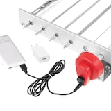 thumbnail of Rambo Grillaufsatz 3.0 mit Motor und Spieße für Elektrogrill Standgrill Schaschlikgrill Mangal, passt auf fast jeden Grill, Spießdreher