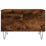 thumbnail of Table basse chêne fumé 55x55x36,5 cm bois d'ingénierie Modèle Flex Panorama Luna
