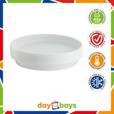 thumbnail of DayBays Plastikteller Ungeteilt 28.000 Stk. Weiß Rund Menüteller Plastik Teller 22 cm Einweg Spülmaschinenbeständig