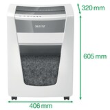 thumbnail of LEITZ Destructeur de documents IQ Office Pro P-5+ coupe super micro 2x5mm 7 feuilles 30 litres 80040000