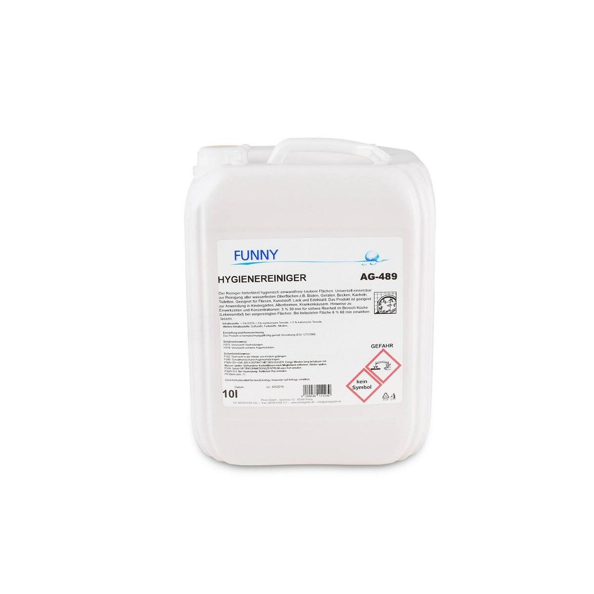 Funny Hygienereiniger - 10 L Kanister - schnellwirkend - Universalreiniger