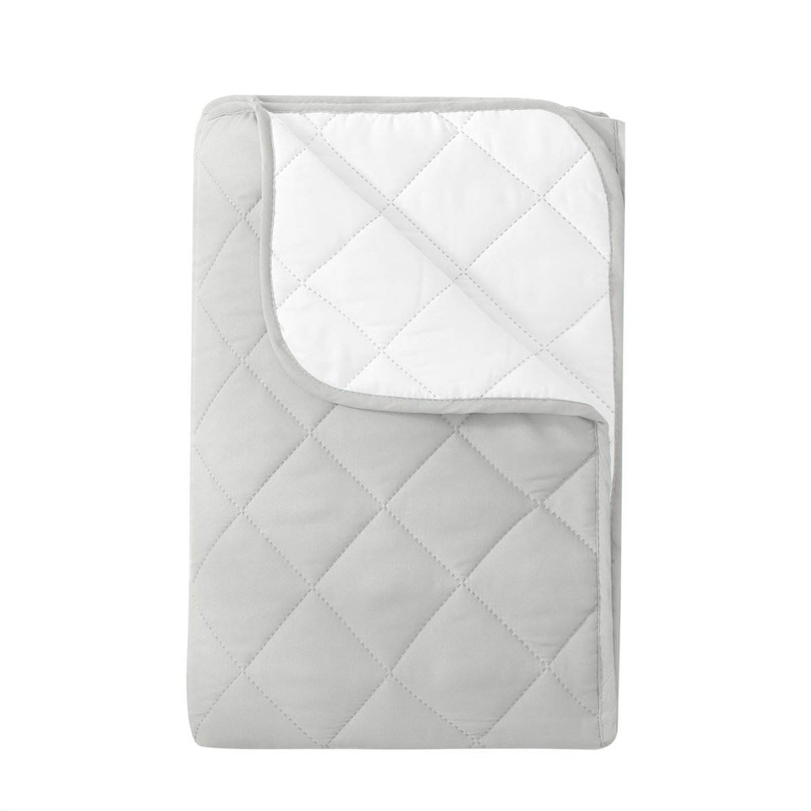 Microfaser Sommer Steppbett 135x200 weiß & wollweiß / OEKO-TEX / kochfest 95° / Leichtsteppbett für heiße Tage / ohne Bezug verwendbar