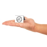 thumbnail of Chevalet de table en inox non fumeur | Olympia - U044