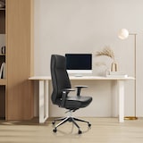 thumbnail of Sillón de oficina profesional VITORO ECO Negro hjh OFFICE
