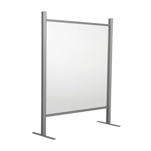 Cloison Ecran de protection Plexiglass/Alu H 71 x L 100 cm