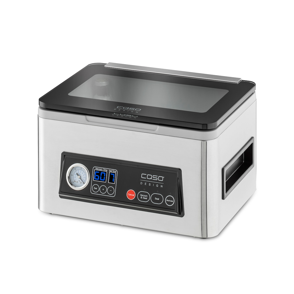 CASO VacuChef 50 - professioneller Kammervakuumierer mit starker, schneller 4-Kolben-Vakuumpumpe