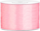 thumbnail of Satin Geschenkband rosa 25m 50mm breit