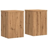 thumbnail of Helloshop26 - Pflanzenständer Blumenmöbel 2er-Set handgefertigt Holzwerkstoff braun 02_0045292