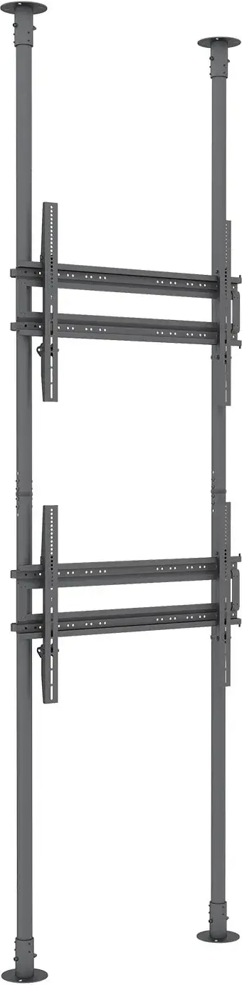 KIMEX - Kit rail de fixation Slatwall, 120cm 2 pieds de table | Leroy Merlin