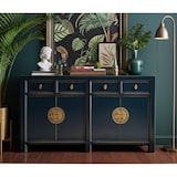 thumbnail of OPIUM OUTLET Asia Meubles Commode Buffet Armoire sideboard console chiffonnier 31196 bleu foncé asiatique chinois oriental entièrement monté