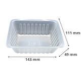 thumbnail of Barquette charcutière / frites transparente 500 cc par 1500