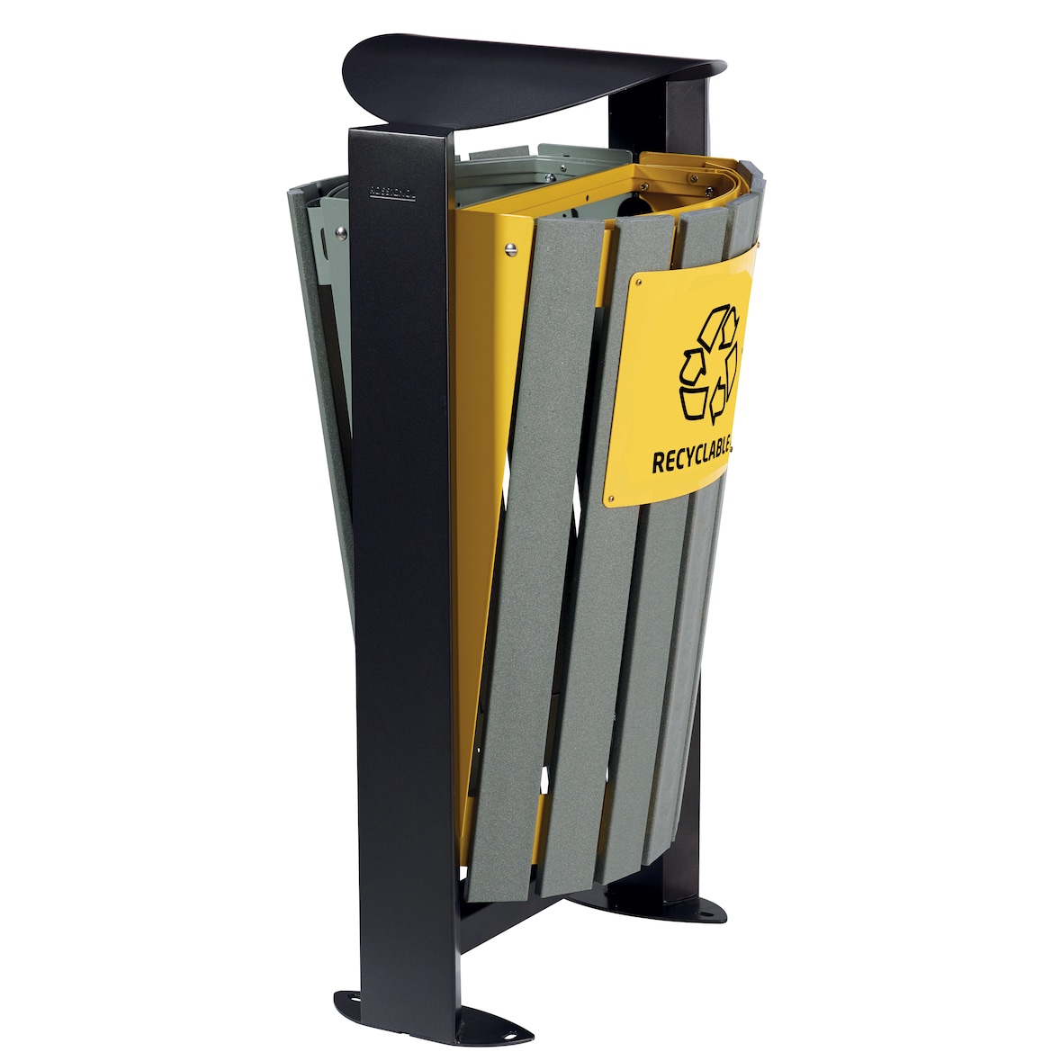 ROSSIGNOL Corbeille de tri 2x60L emballage - autres déchets ARKEA BRIK