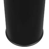 thumbnail of Vrijstaande asbak met prullenbak, zwart