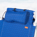 thumbnail of Aktive Cadeira de praia XXL dobrável e reclinável 5 posições azul c/bolsa términca e alças tipo mochila