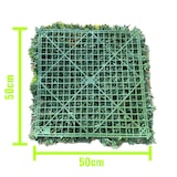 thumbnail of GecoWall "KAIRO" |Muro di felci giungla premium | Rivestimento murale gastronomia | Montaggio a parete piante artificiali |Pannelli foresta pluviale