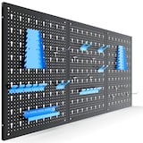 thumbnail of Muro Utensili Parete dell'officina Parete Metallica Perforata 17 Parti