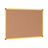thumbnail of Quadro de Cortiça Industrial Ultrabrite Bi-Office - 900 x 600 mm, Moldura de Alumínio Amarelo
