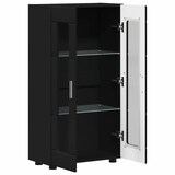 thumbnail of vidaXL Sideboard FLORIN Schwarz 55,5 x 29 x 103 cm Holzwerkstoff