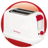 thumbnail of Moulinex Principle 2 2Slice(S) 850W Witte Broodrooster