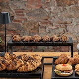thumbnail of Garcia de Pou - Plateau Pour Buffet 'Asami Ware' 53X16,2X1,7 Cm Imitation Marbre Noir Mélamine