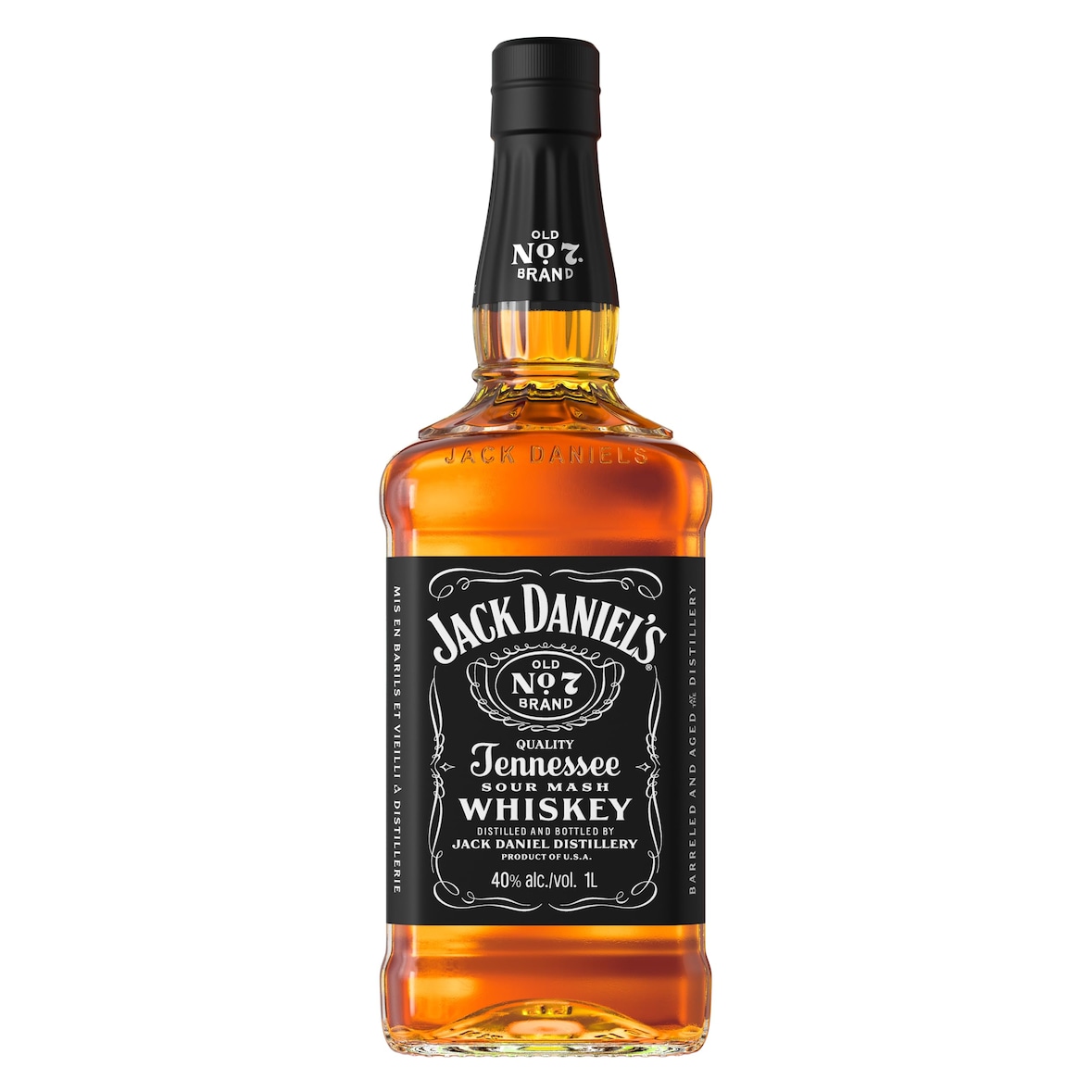 Jack Daniel's Tennesse Whiskey TWINPACK 40% Vol. 2x1l en boîte cadeau