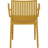 thumbnail of Lane stapelbare fauteuil, mosterd