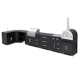 thumbnail of Cucina angolare da esterno 7 elementi di cui 3 moduli cottura/lavello Oviala