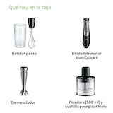 thumbnail of Batidora de mano - Braun Minipimer 9 MultiQuick MQ9135XI