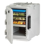 thumbnail of CAMBRO - UPCS400-480 - Contenedor isotérmico GN 1/1 de carga frontal para 4 bandejas de tamaño completo - 63,5x46x63 cm - Gris. - Venta 1 unidad.