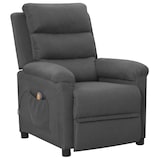thumbnail of vidaXL Massagesessel Dunkelgrau Stoff