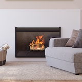 thumbnail of Relaxdays Kaminrost, eckig, Stahl, Kamin & Grillkamin, massiv & robust, Feuerrost mit Füßen, HBT: 16x58x28 cm, schwarz